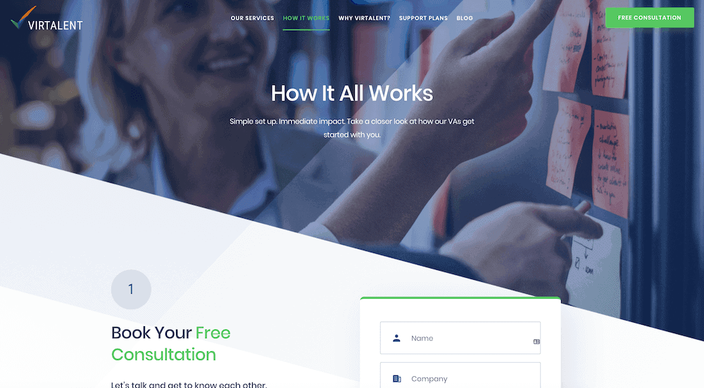 How It Works - new website