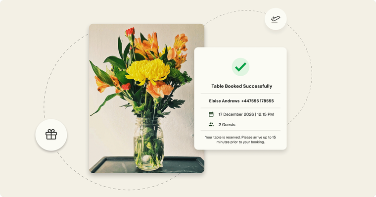 Making bookings and reservations