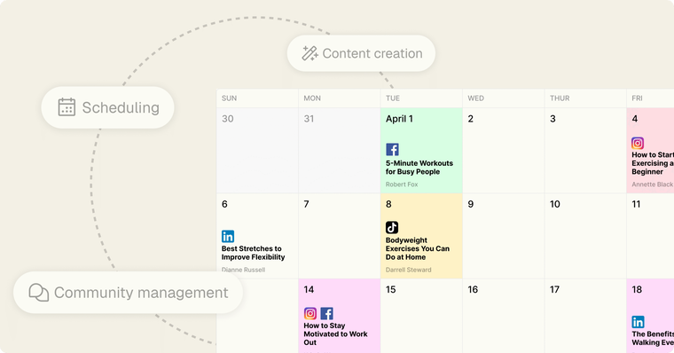 Social Media Schedualing